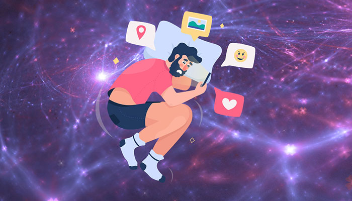 Un adicto a las redes sociales presentará colateralmente problemas para dormir