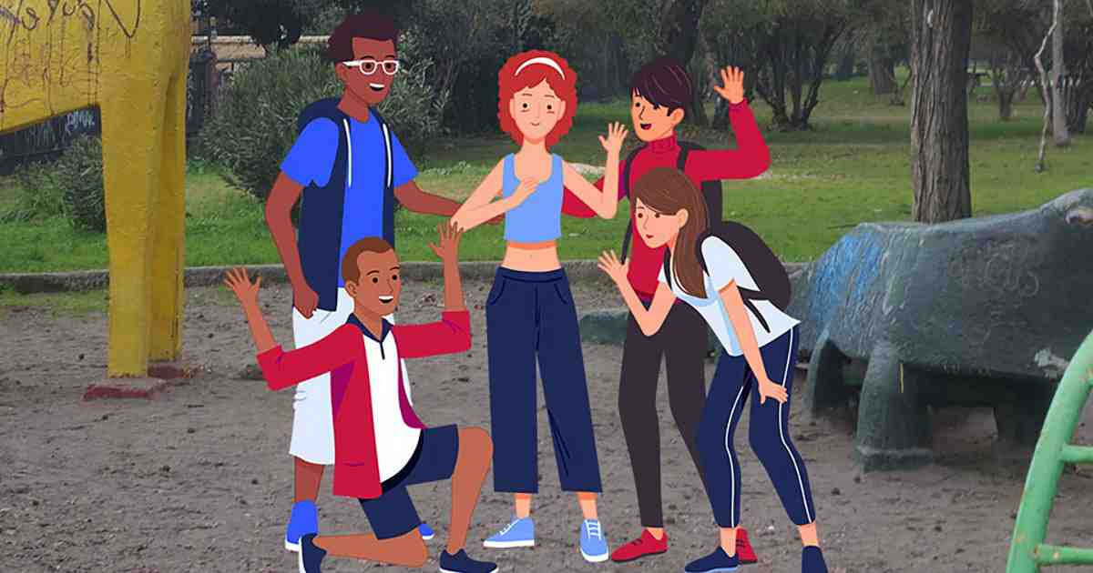 Adolescentes en proceso de transformación social Imagen que refleja los desafíos sociales que enfrentan los adolescentes en su desarrollo.