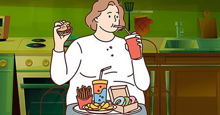 Exceso de comida en la vida diaria La comida en exceso puede ser una fuente de estrés y problemas físicos, afectando nuestro bienestar.