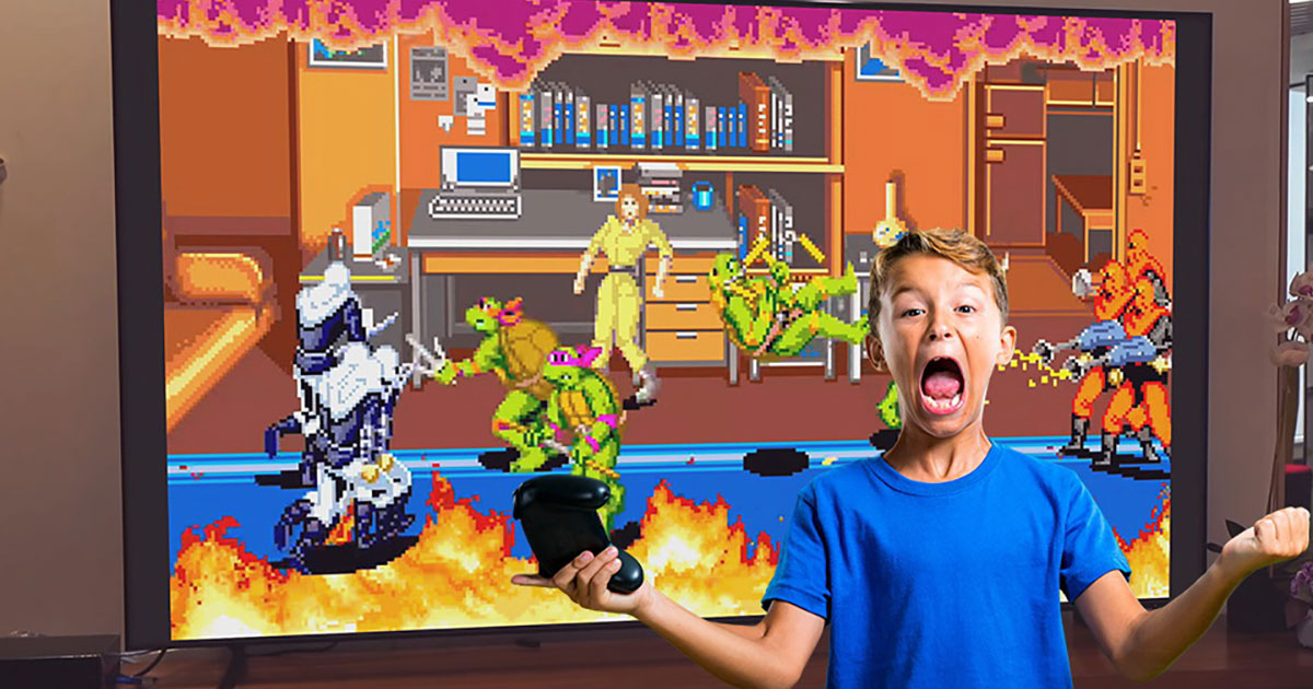 Cómo la adicción a los videojuegos afecta a los jóvenes Jóvenes atrapados por los videojuegos, ilustrando la adicción al gaming disorder.