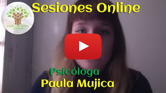 Psicóloga Paula Mujica, Sesión Online en Centro de Salud Alianza